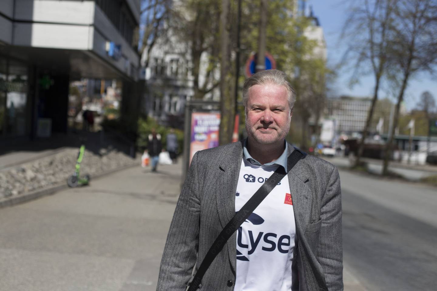 Christian Tønnevold, daglig leder Stavanger Parkeringsselskap KF. (Han har på seg Viking-trøye i forbindelse med  FotballtrøyeFredag 2023, til inntekt for Barnekreftforeningen.)