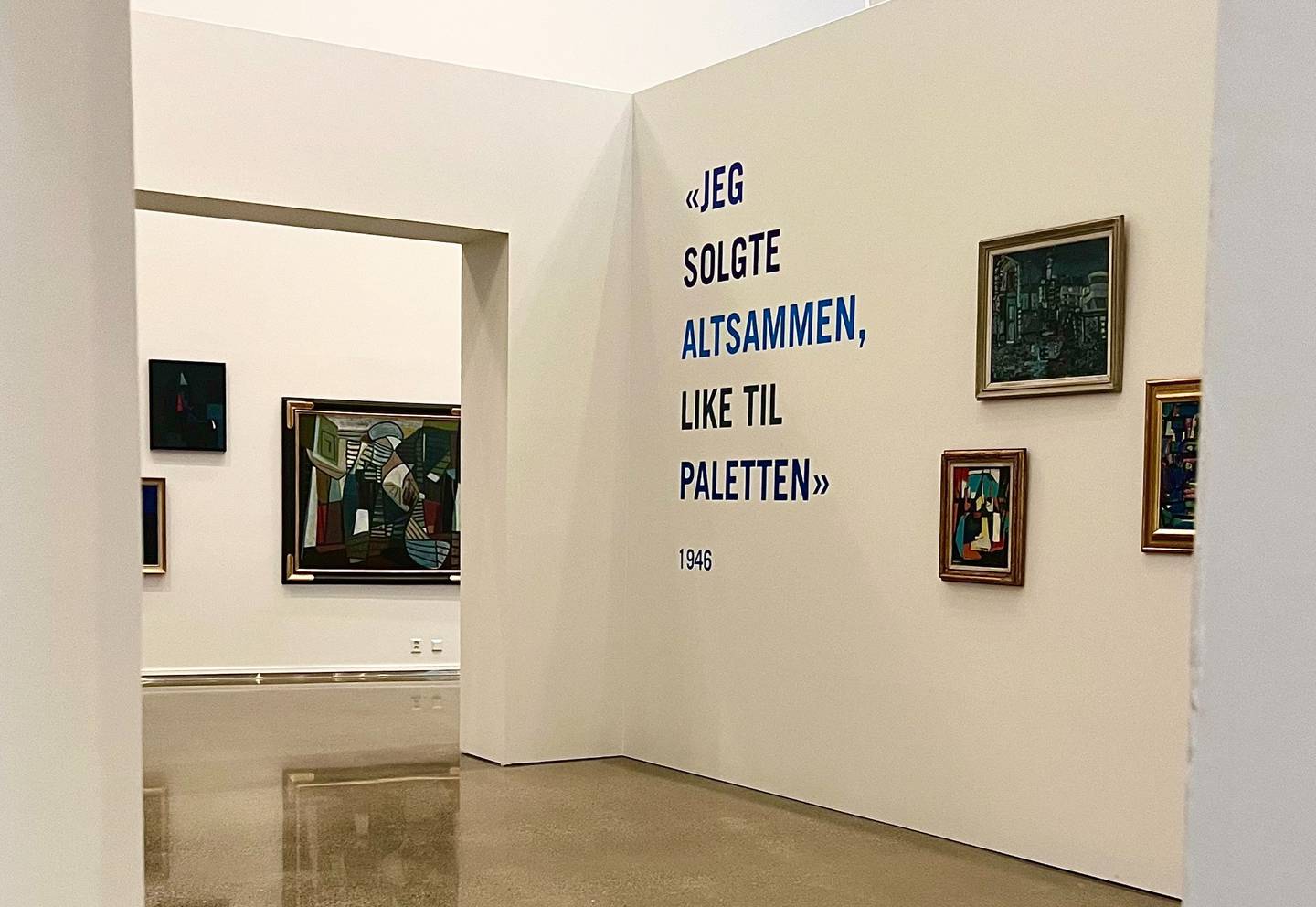 Jakob Weidemann-utstillingen «Kinds of Blue» viser nye sider ved den berømte kunstneren.