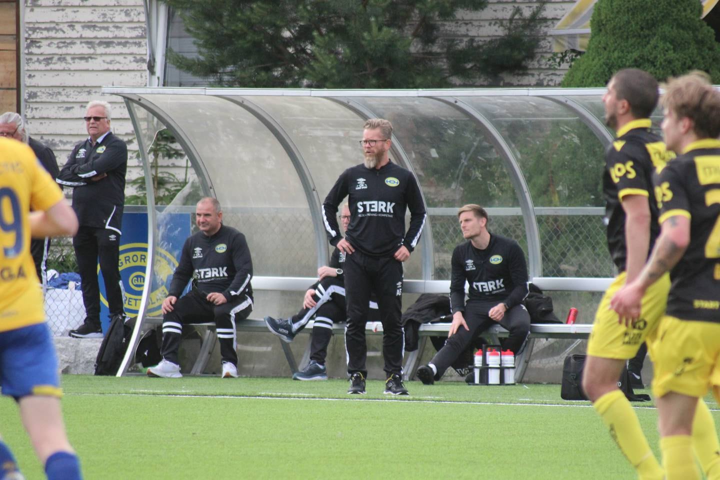 Aksel Bergo, trener Grorud. Grorud-Start 1-4 (22.06.2021)