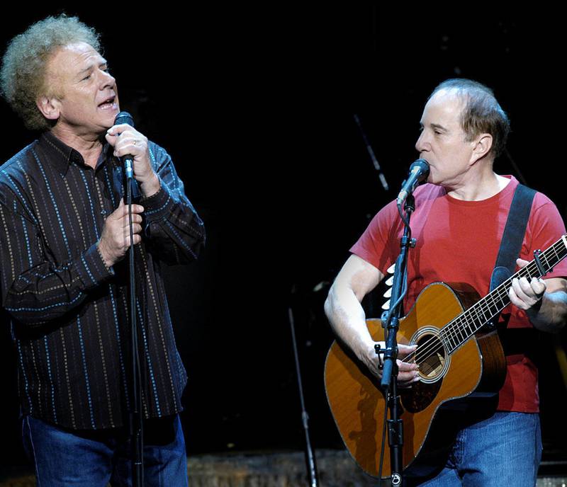 Simon and Garfunkel, her i Oslo Spektrum i 2004.