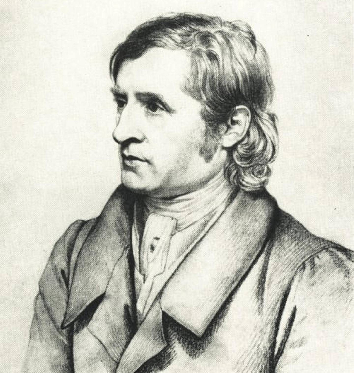 Johan Christian Clausen Dahl, portrett fra 1823 av Carl Christian Vogel von Vogelstein. FOTO: WIKIMEDIA COMMONS