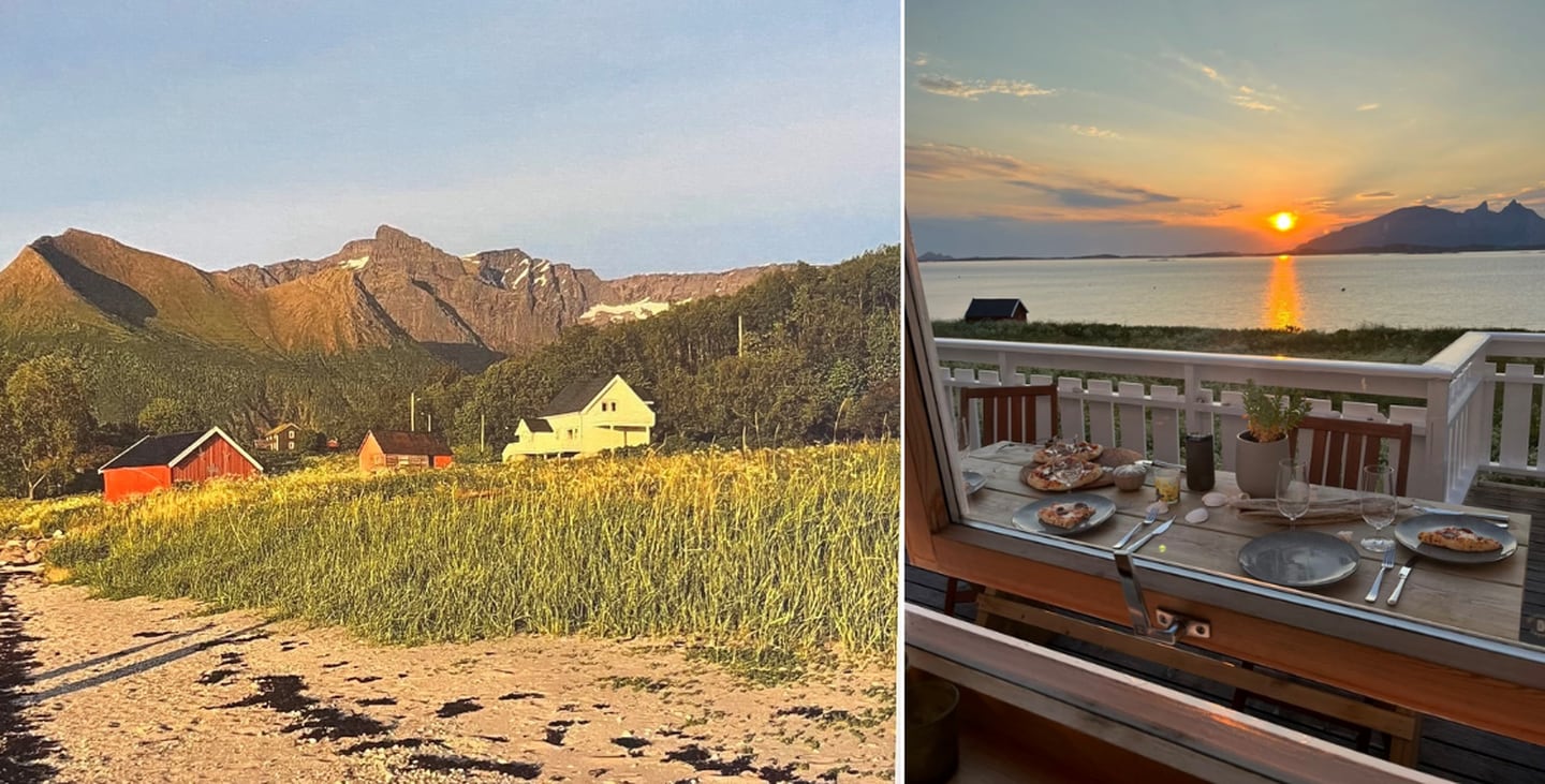 Naturopplevelser, stillhet, ro og tid for ettertanke har ført Inger og ektemannen til Steigen i Nordland på fritiden. Til sitt eget feriested ved strandkanten.