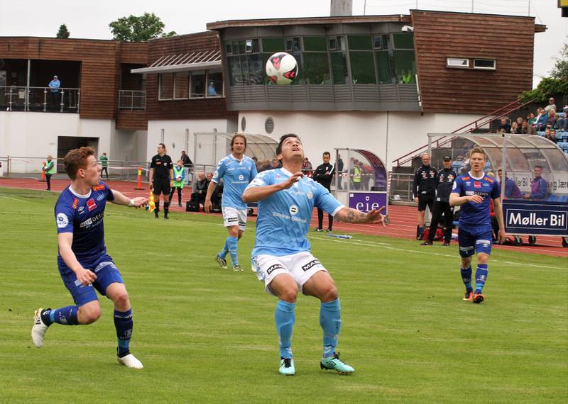 Kjell Rune Sellin scoret 1-0 til Sandnes Ulf mot Ranheim.