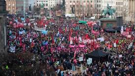 Dansk demonstrasjon mot fjerning av fridag