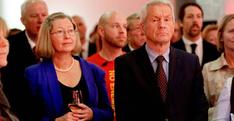 Thorbjørn Jagland fikk i går flertallet mot seg og er ikke lenger leder av Nobelkomiteen. Kaci Kullman Five er valgt til ny leder. FOTO: STIAN LYSBERG SOLUM/NTB SCANPIX
