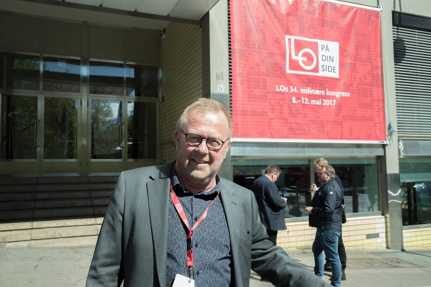 Oslo  20170508.
Forbundsleder Jan Olav Andersen i EL og IT Forbundet. 
Foto: Vidar Ruud / NTB scanpix