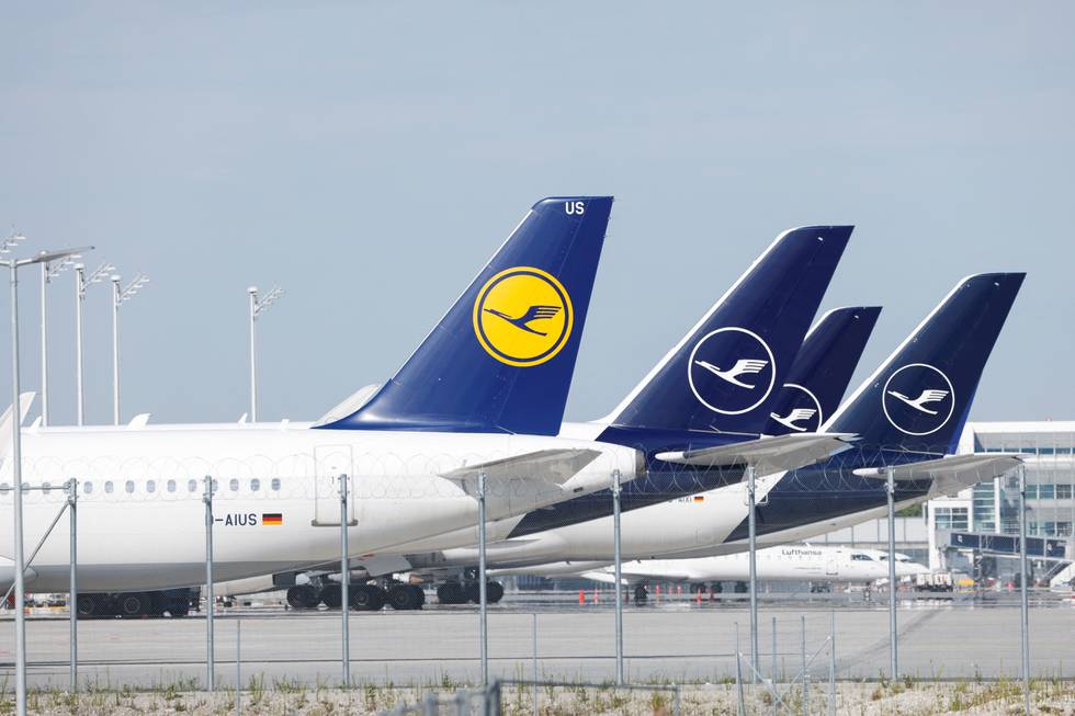 Ansatte i Lufthansa streiket onsdag for bedre lønn. Det må ryddes opp i luftfarten.