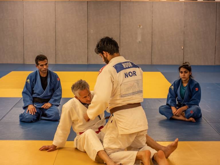 «Judo har alltid vært en hjelp i de vanskelige stundene», sier Farhad