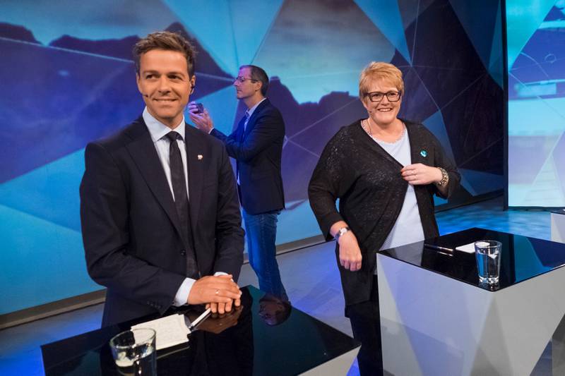 Dagsavisens kommentatorer gir KrF-leder Knut Arild Hareide seks for høstens første partilederdebatt. FOTO: NTB SCANPIX