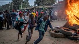 Protester etter omstridt valgresultat i Kenya