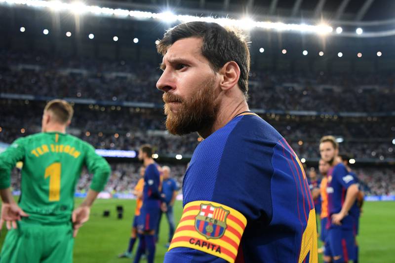 Barcelona-stjernen Lionel Messi er rystet over angrepet i Barcelona.