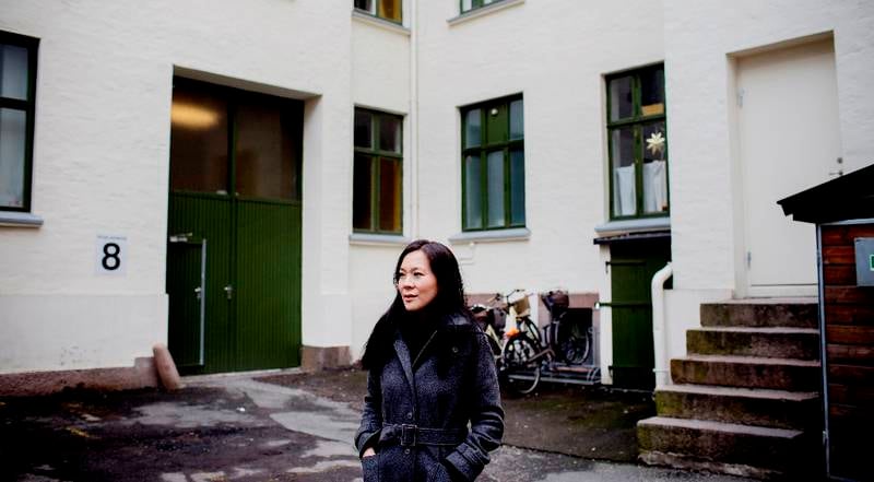 I denne bygården i Vestheimgata i Oslo lå den nordkoreanske ambassaden i 1979. Sun Heidi Sæbø har skrevet bok om sørkoreanske Koh Sang-Moon, som ifølge nordkoranske myndigheter oppsøkte ambassaden for å hoppe av til Nord. FOTO: HILDE UNOSEN