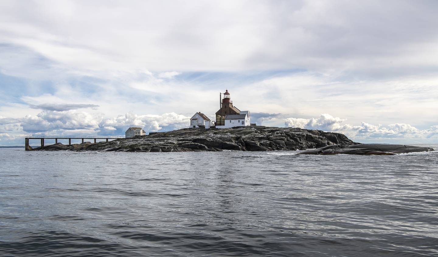 Torbjørnskjær fyr i ytre Oslofjord.