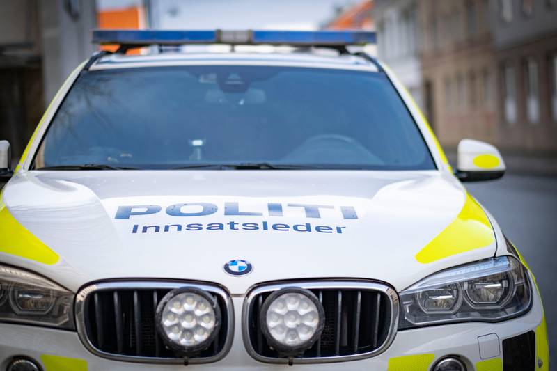 Kristiansand  20181113.
Eksteriør av politibiler. 
Foto: Tor Erik Schrøder / NTB scanpix
