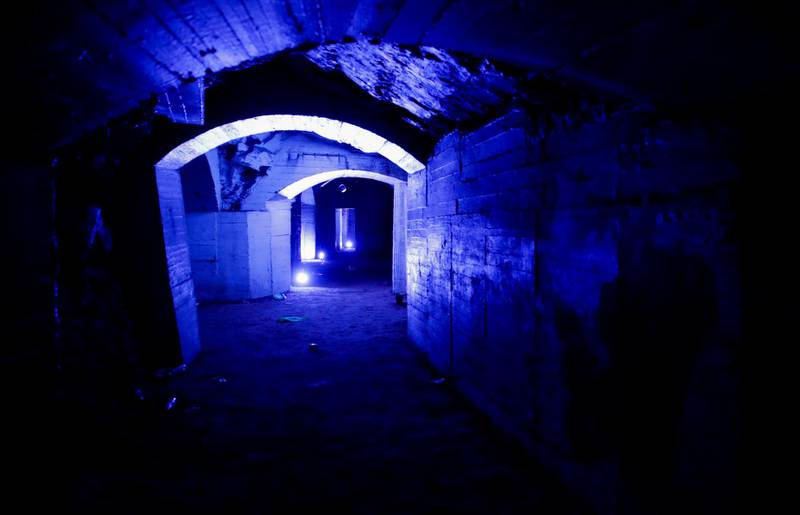 Oslo 20200903. 
Grotten på St. Hanshaugen der flere personer ble skadet av kullosforgiftning etter en fest natt til søndag ble i dag åpnet for pressen.
Foto: Vidar Ruud / NTB scanpix