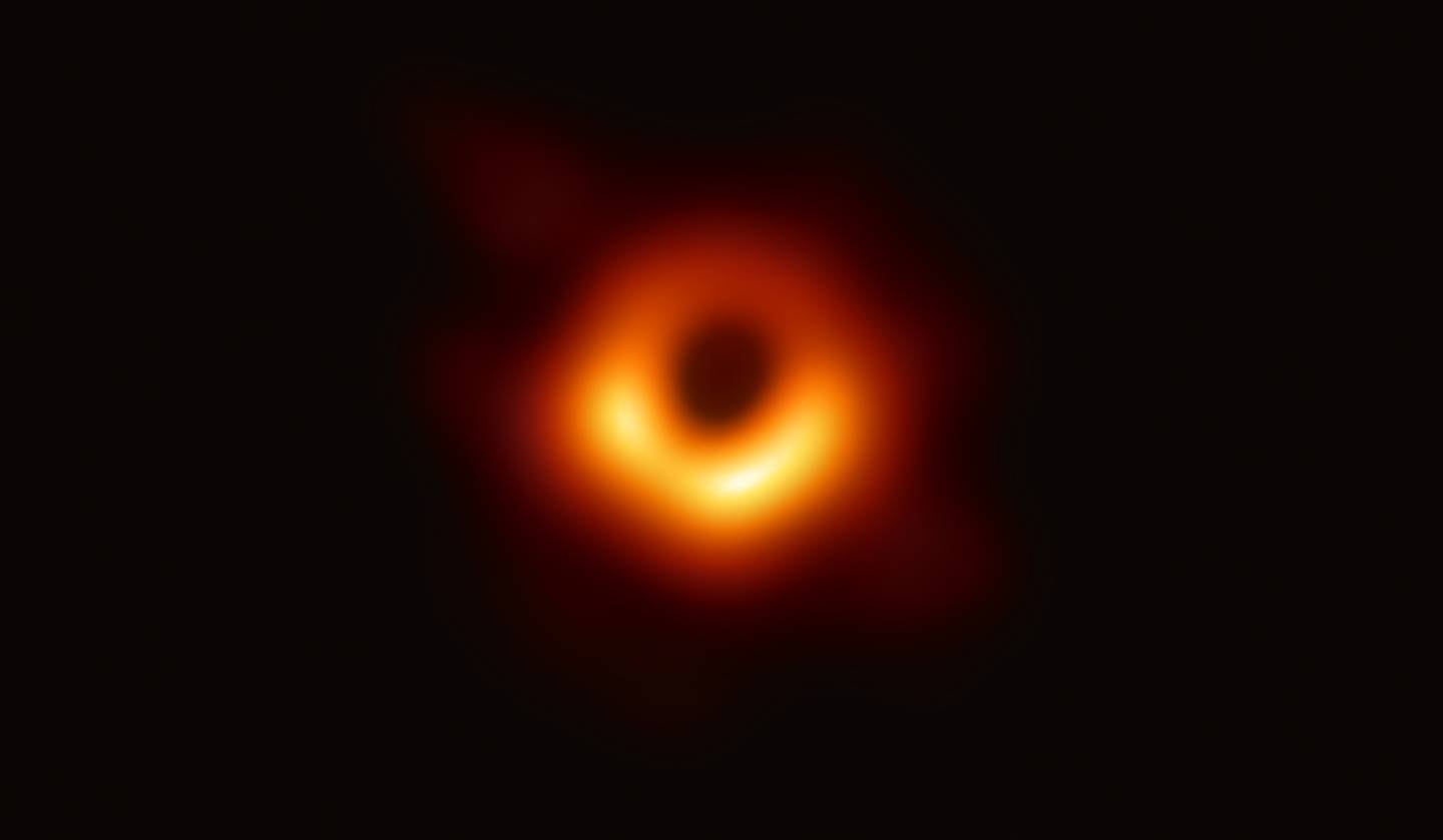 (FILES) In this file handout photo taken on March 7, 2019 provided by the European Southern Observatory on April 10, 2019 shows the first photograph of a black hole and its fiery halo, released by Event Horizon Telescope astronomers (EHT), which is the "most direct proof of their existence," one of the project's lead scientists told AFP. - Australian scientists announced the detection of a very rare species of black hole, of intermediate size, according to a study published on March 29, 2021 in Nature Astronomy. (Photo by - / EUROPEAN SOUTHERN OBSERVATORY / AFP) / RESTRICTED TO EDITORIAL USE - MANDATORY CREDIT "AFP PHOTO / EUROPEAN SOUTHERN OBSERVATORY" - NO MARKETING NO ADVERTISING CAMPAIGNS - DISTRIBUTED AS A SERVICE TO CLIENTS