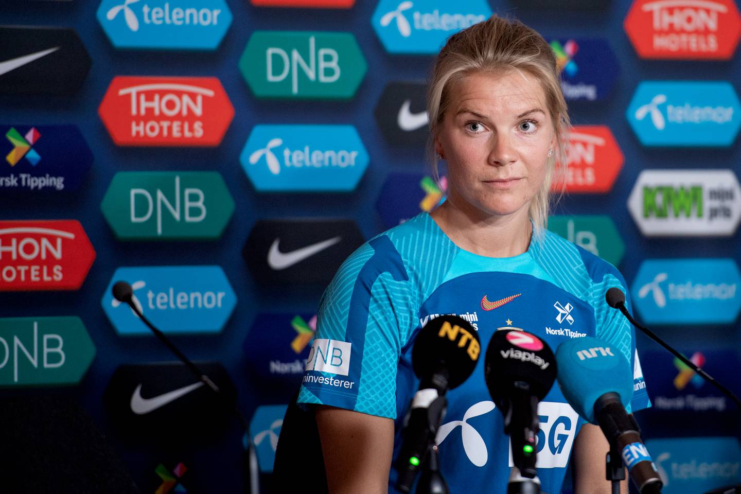 Ada Hegerberg skal på langtur til VM med landslaget. Men først måtte hun bli ferdig med EM i fjor.