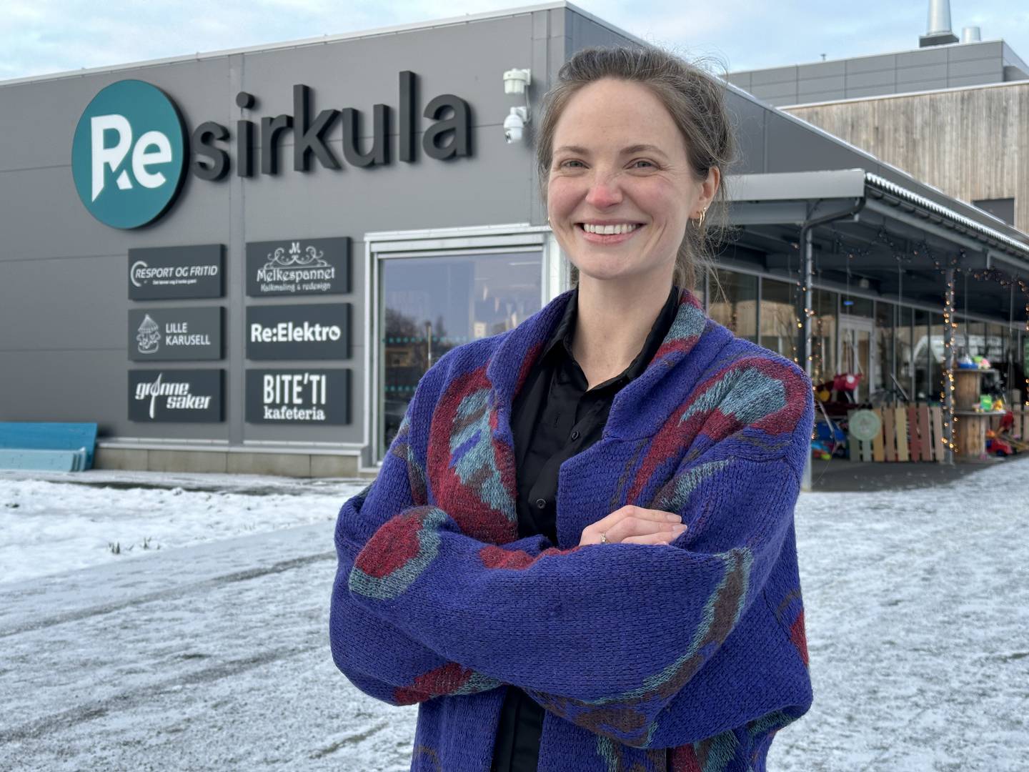 – En butikk har gitt seg siden vi startet opp, men jeg er ikke bekymret for de som er her nå, sier Maria Sætersdal Remøe, leder for Resirkula.
