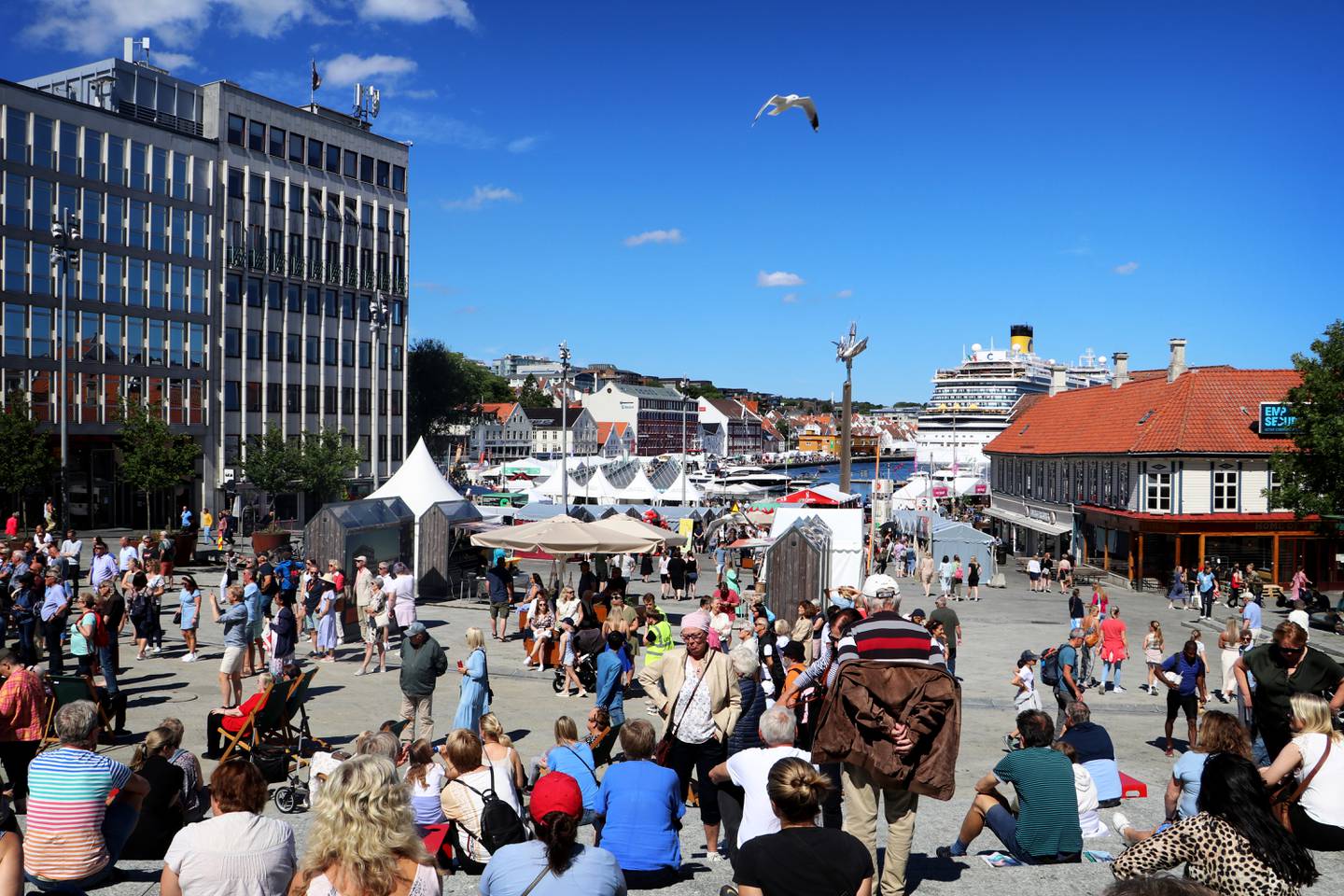 Onsdag åpnet Gladmat 2022, og for første gang på tre år arrangeres festivalen i fullskala.