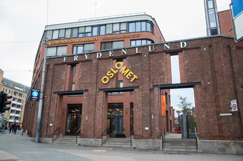 OSLO  20181116.
Høgskolen i Oslo  ble slått sammen med Høgskolen i Akershus til Høgskolen i Oslo og Akershus, som fra 2018 ble til Oslomet  storbyuniversitetet
Foto: Berit Roald / NTB scanpix