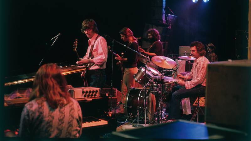 Grateful Dead på Tivoli i København under deres berømte europaturné i 1972.
