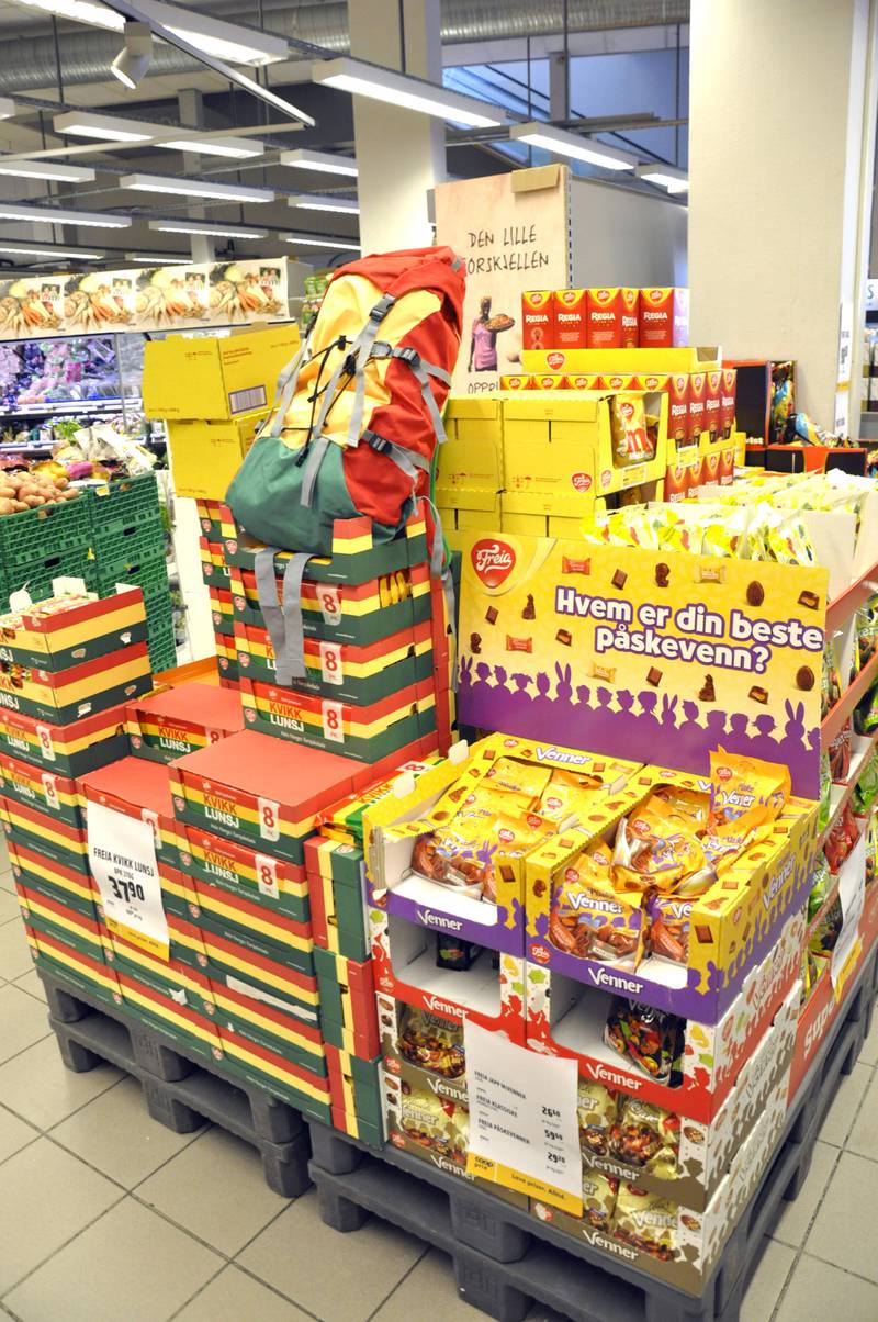 Flere butikker dumper prisene på påskesnop. Foto: Arne Birkemo