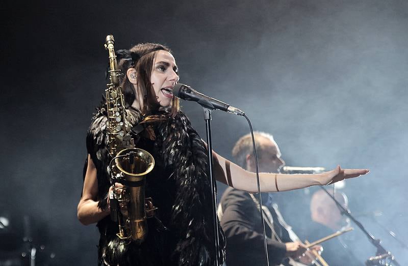 PJ Harvey skapte høytidsstund med band og sax.