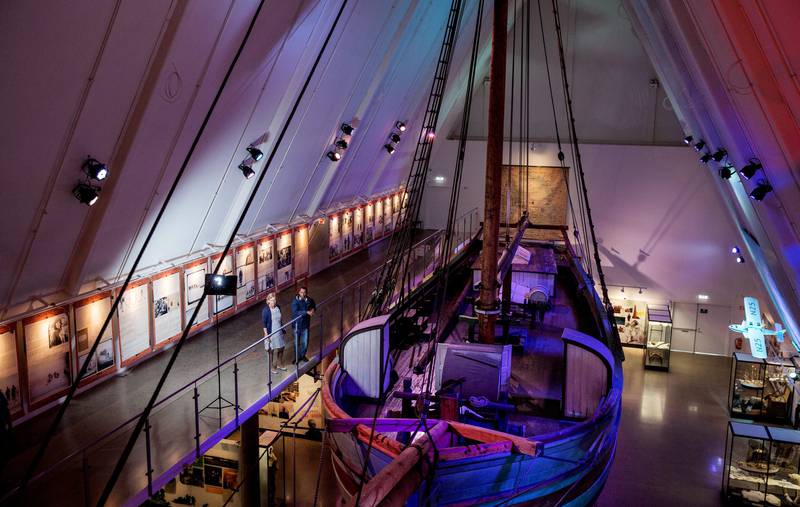 Frammuseet drømmer om å restaurere Gjøa, slik at publikum kan gå inn i skipet. FOTO FREDRIK BJERKNES