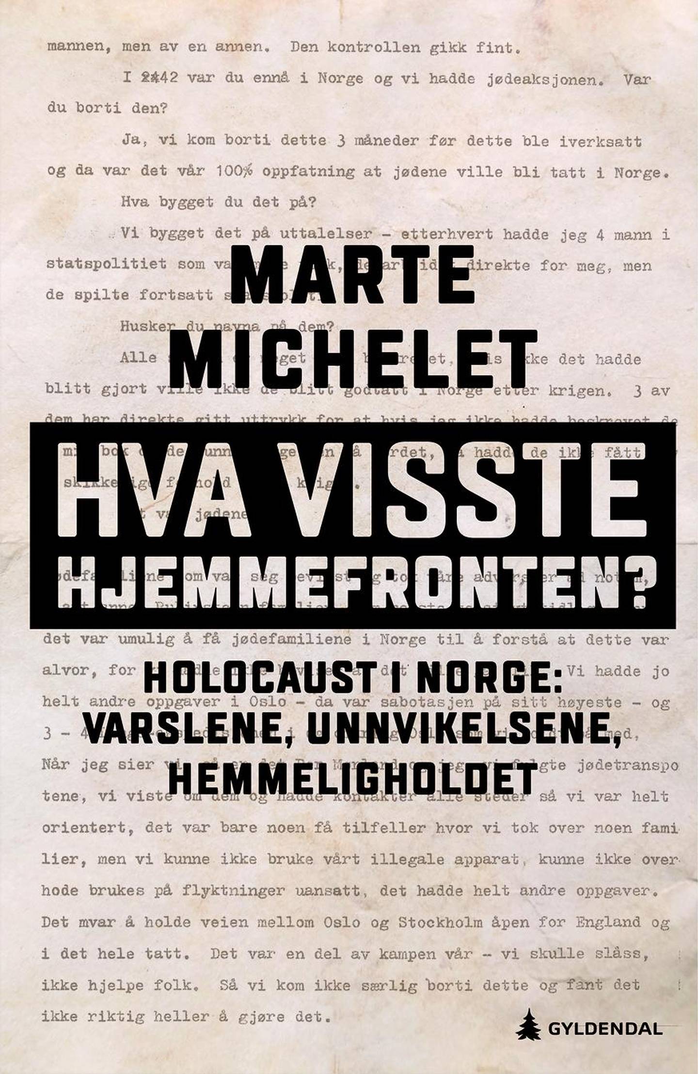 Ny bok om jødedeportasjonene, fra Marte Michelet