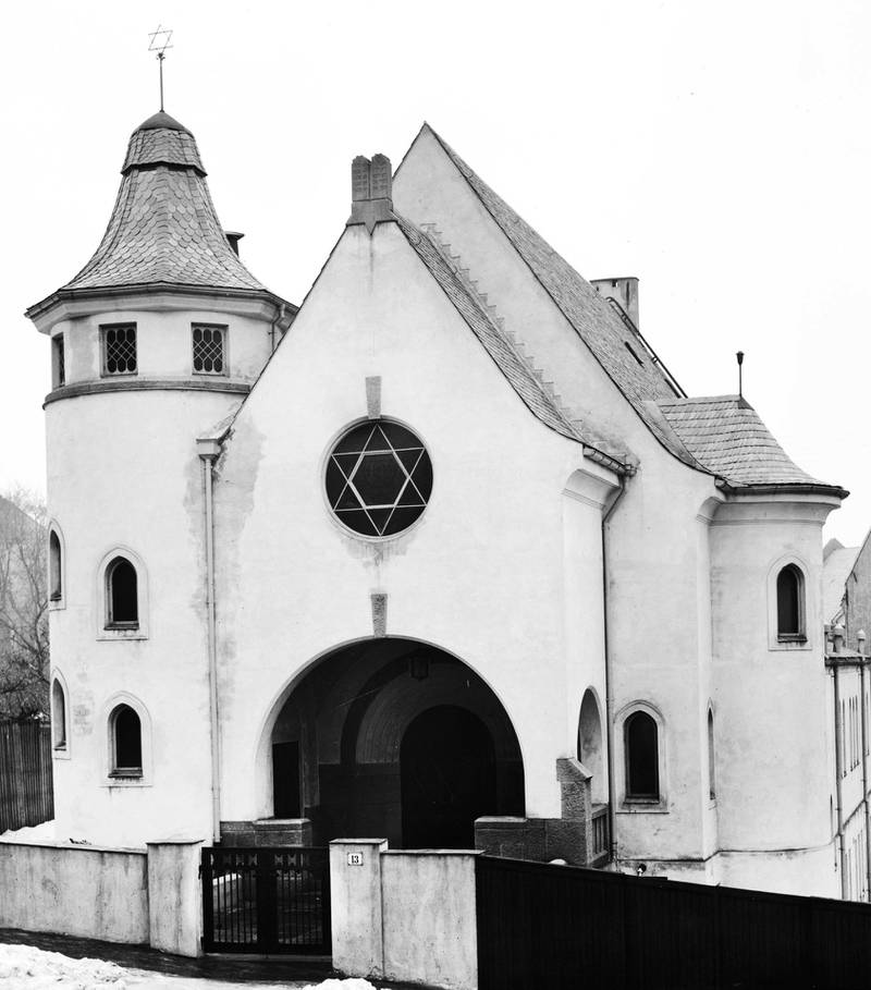 Synagogen i Bergstien 13 på St. Hanshaugen ble innviet av Det mosaiske trossamfunn i 1920.