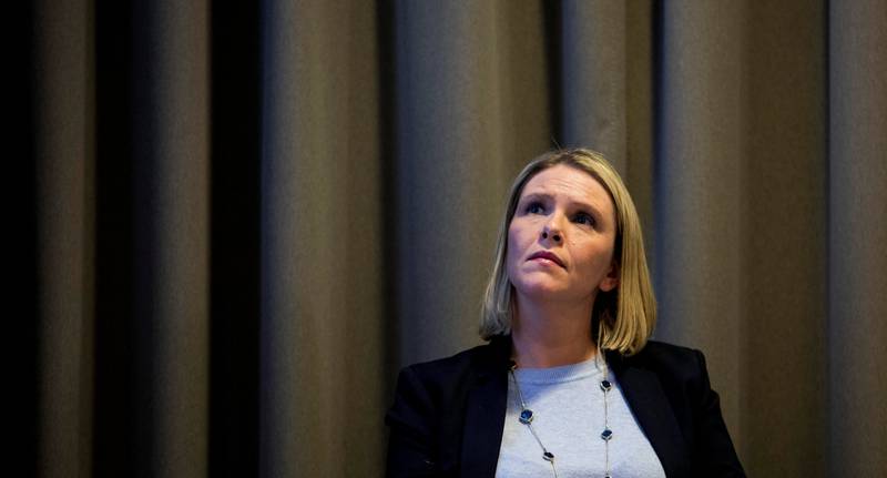 MÅTTE GÅ: Justisminister Sylvi Listhaug (Frp) måtte denne uka tre av etter press fra et flertall i opposisjon.