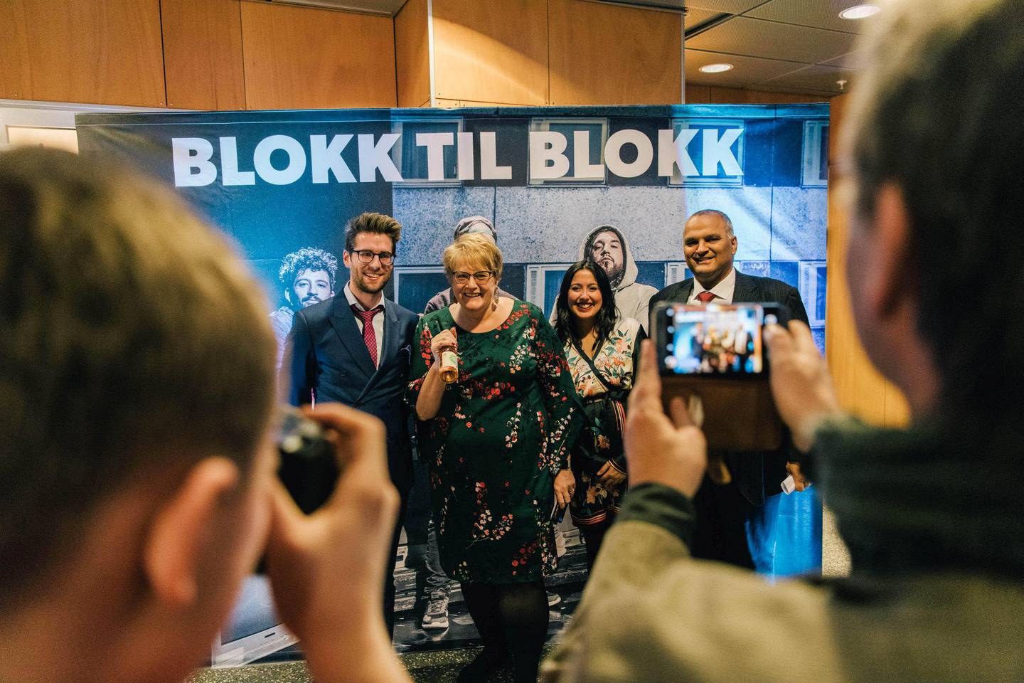 I januar var kulturminister Trine Skei Grande med på åpningen av Det Norske Teatret på Rommen scene. FOTO: DET NORSKE TEATRET