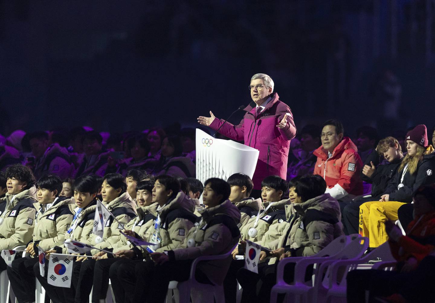 Akkurat nå pågår vinter-ungdoms-OL i Gangwon i Sør-Korea. IOC-president Thomas Bach åpnet lekene.