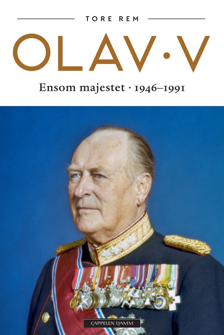 «Olav V. Ensom majestet 1946-1991»