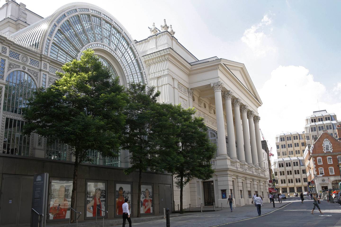 Royal Opera House ved Covent Garden i London