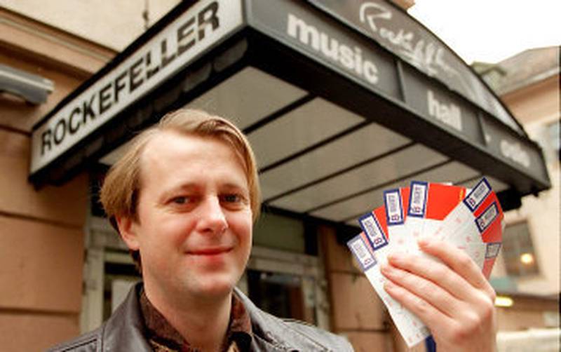 Lars Lillo-Stenberg er den som har solgt flest billetter på Rockefeller i årenes løp, etter 70 konserter med deLillos og 47 med Young Neils. FOTO: GUSTAV P. JENSEN