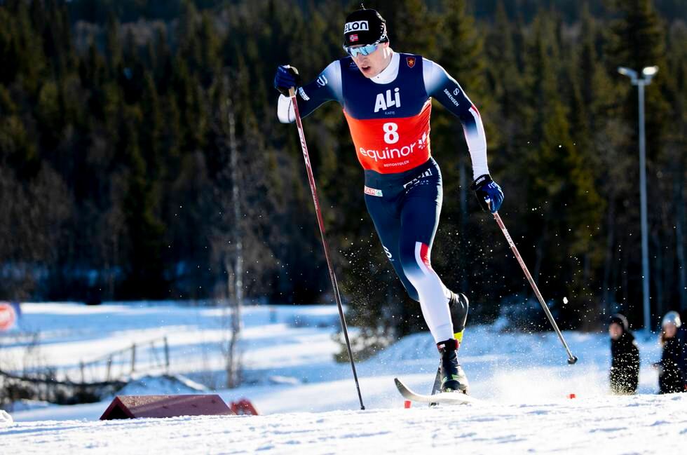 Den tidligere sprinteren Kasper Stadaas tok sin første seier i Ski Classics i La Diagonela i Sveits. Foto: Geir Olsen / NTB