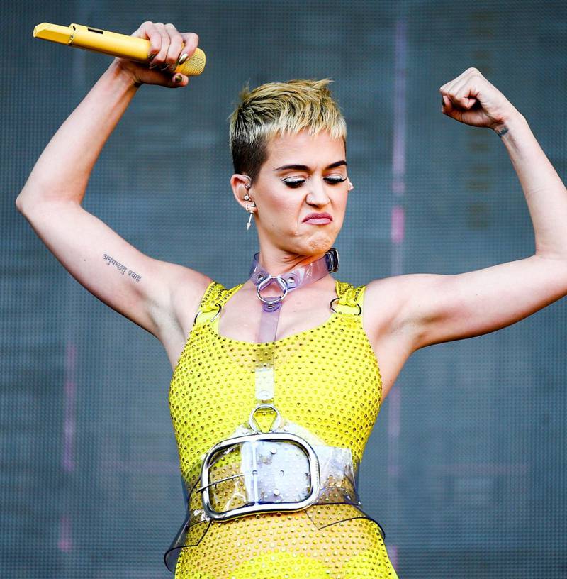 Katy Perry kunne slått seg mer løs på sitt nye album. FOTO: RICH FURY/AFP/NTB SCANPIX