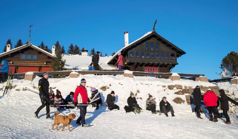 Ski: Årets snørike vinter er en glede for alle som liker å gå på ski, men både skiklær og skismøring  kan spre miljøgifter til naturen. Her fra Frognerseteren i Oslo.FOTO: VIDAR RUUD/NTB SCANPIX