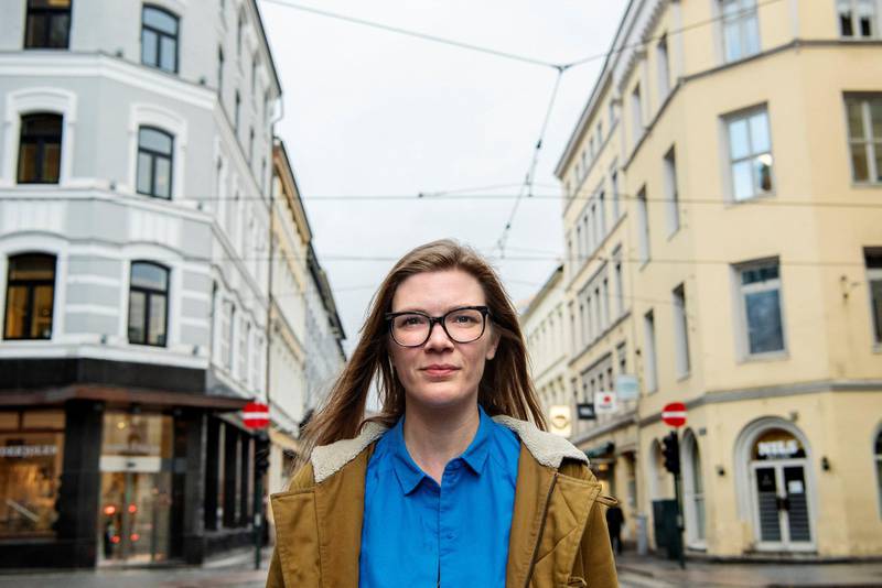 Enig: Marie Sneve Martinussen, nestleder i Rødt, stiller seg bak Sps forslag. FOTO: MIMSY MØLLER