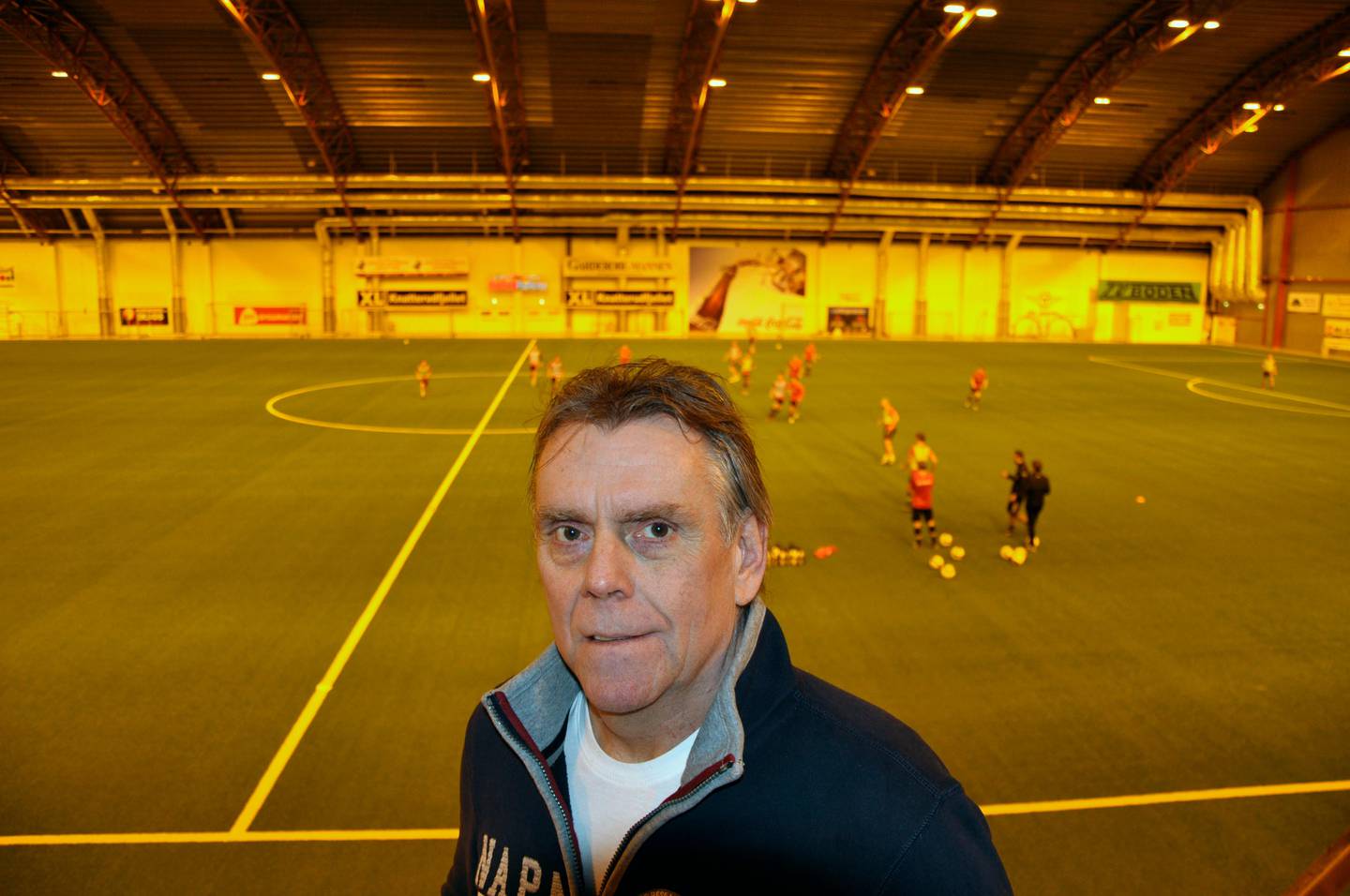 Øivind Strøm, styreleder i Østfoldhallen Fotball AS og leder i Østfold Fotballkrets.
