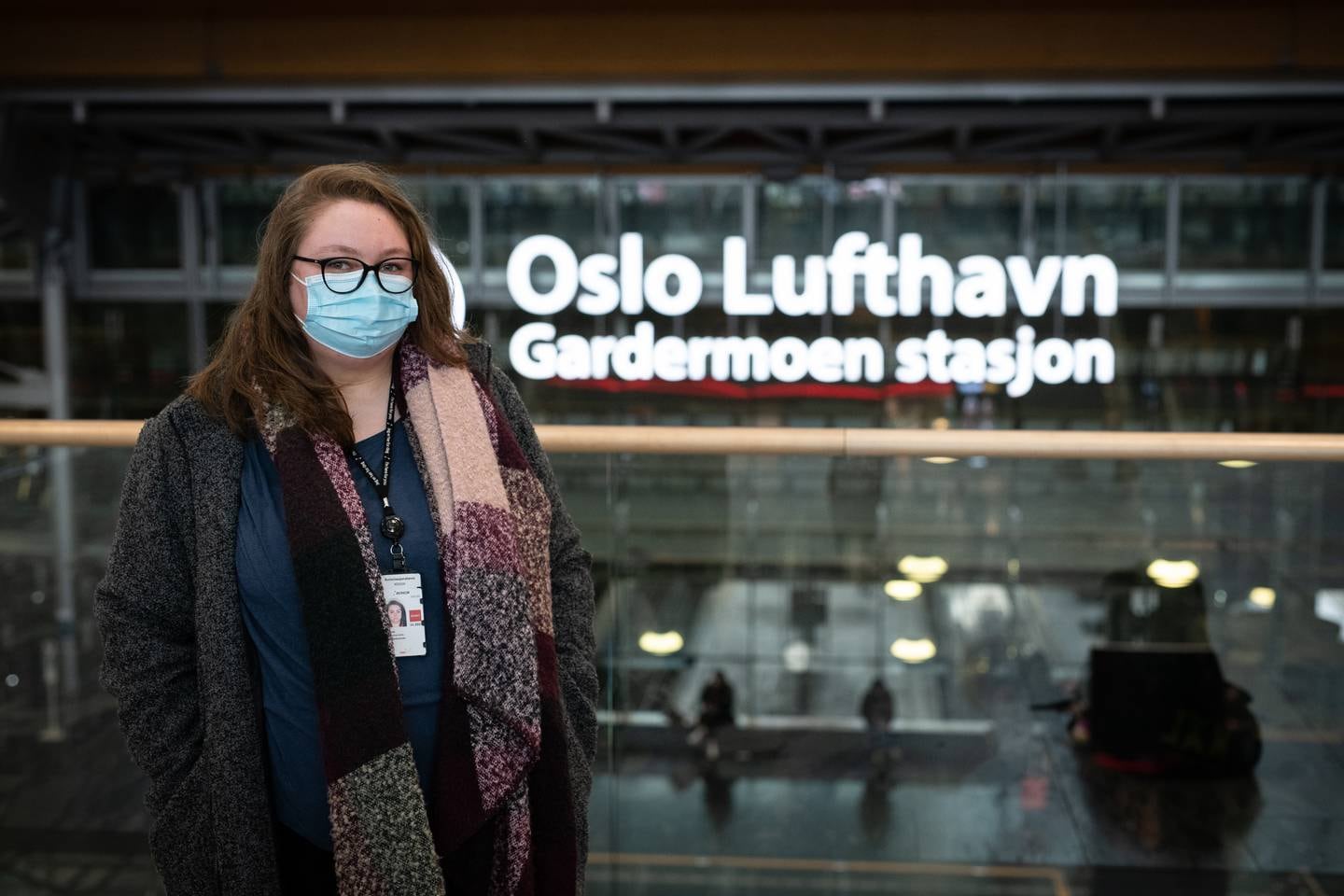 Ida Karoline Helle Hofseth, ved Gardermoen (Oslo Lufthavn). Til sak om permittering.