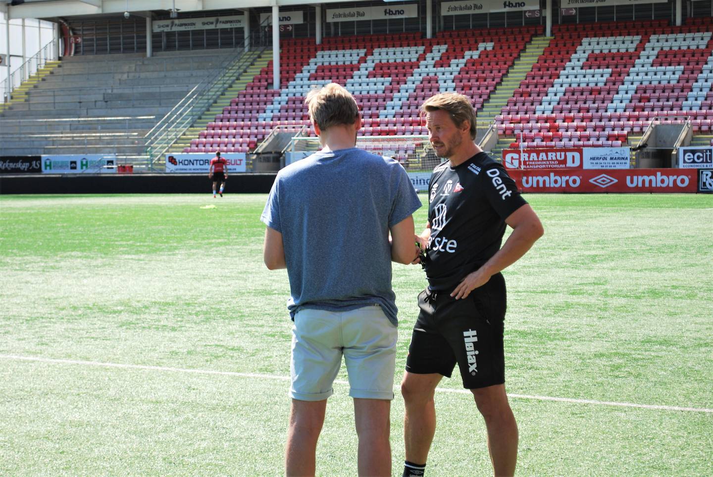 FERIEKLAR: Trener Bjørn Johansen mener laget vil ha godt av de fire ukene med sommerfri fra seriekamper.