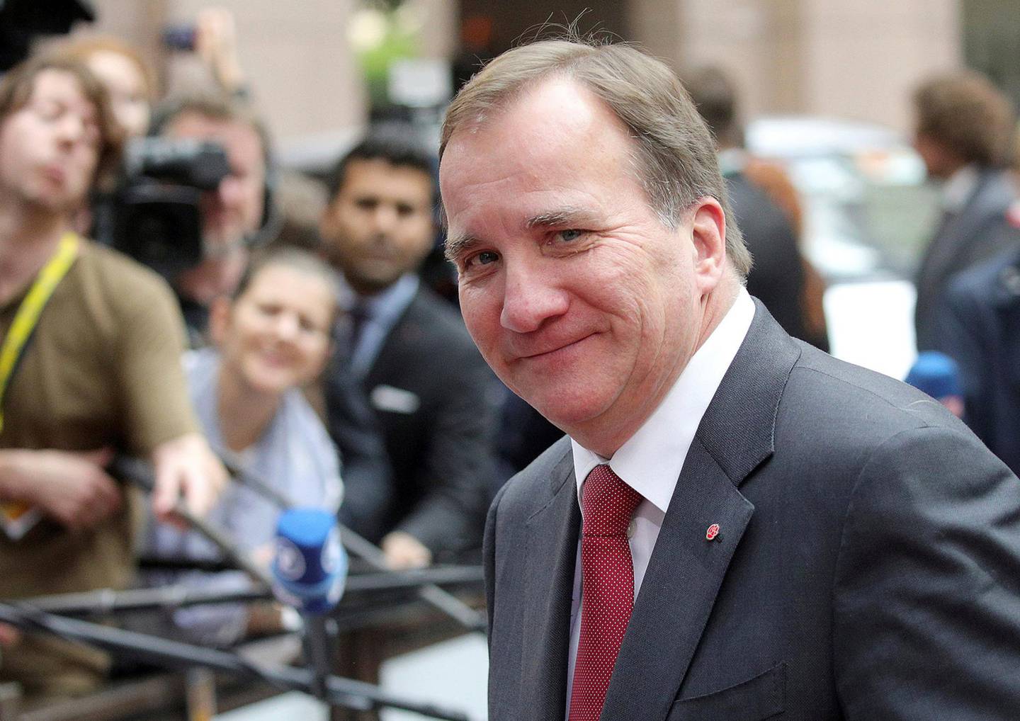 Statsminister: Det er fullstendig usikkert om Stefan Löfven fortsetter som statsminister i Sverige.FOTO: NTB SCANPIX