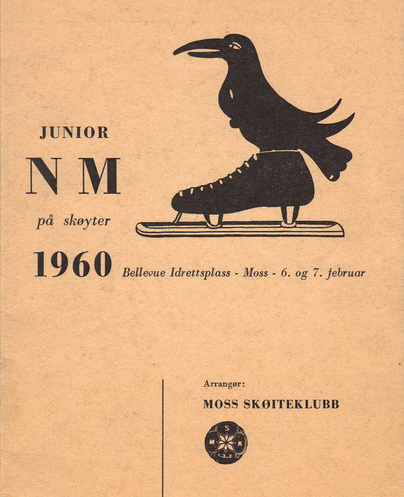 Skøytebyen Moss var arrangør av junior-NM i 1960.