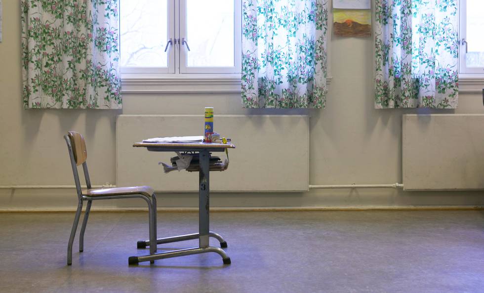 FRAVÆR: Tomme stoler kan også være en sunnhetsindikator.  	Foto: Berit Roald/NTB scanpix