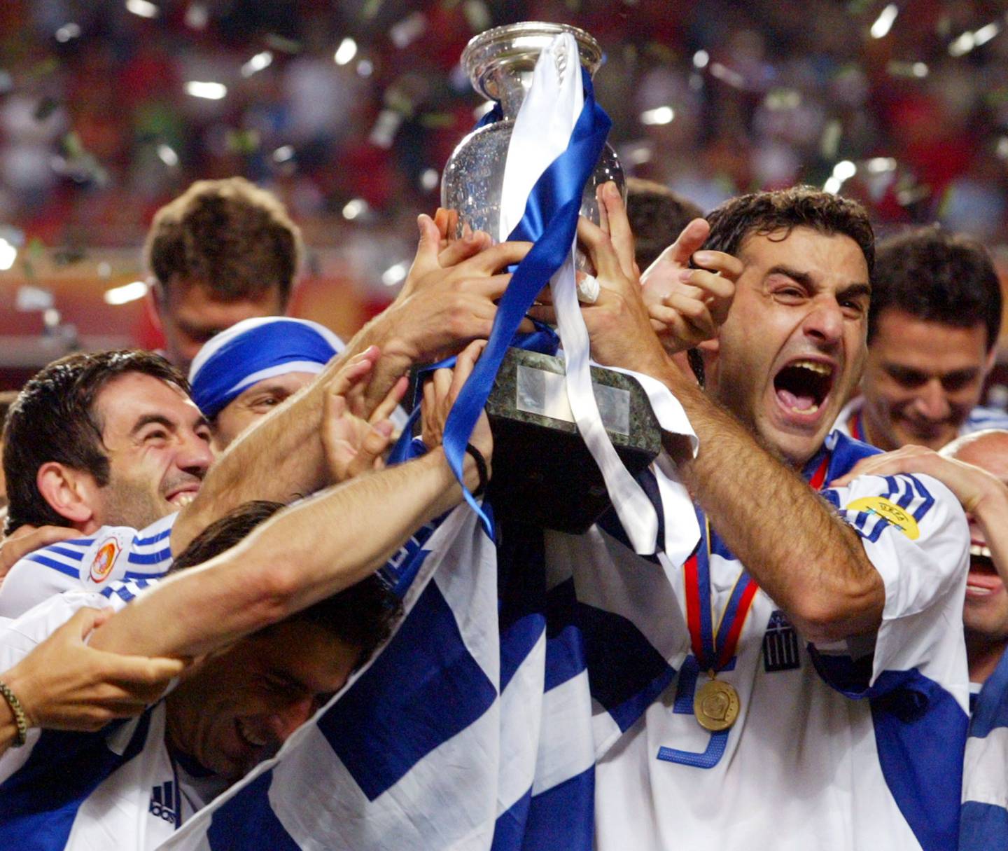 Hellas tok en sensasjonell seier i Euro 2004.