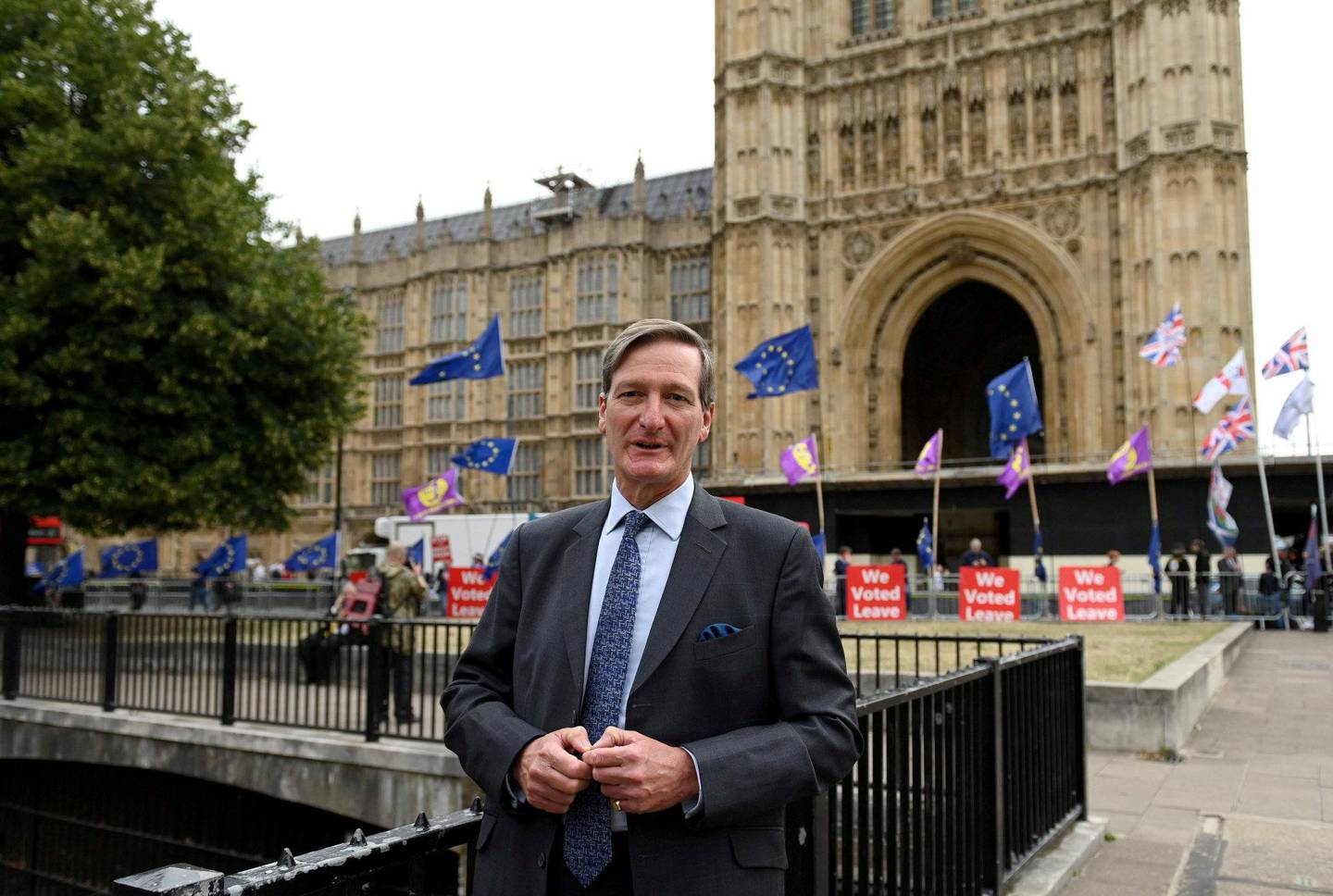 GÅR IMOT: Den britiske konservative politikeren er blant dem som går imot egen statsminister. FOTO: NTB SCANPIX