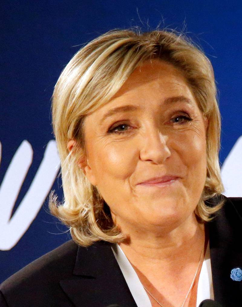 Nasjonal Fronts Marine Le Pen.