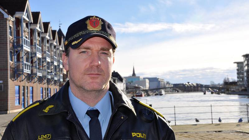 KRIMSJEF: Rune Albertsen i Fredrikstad-politiet.